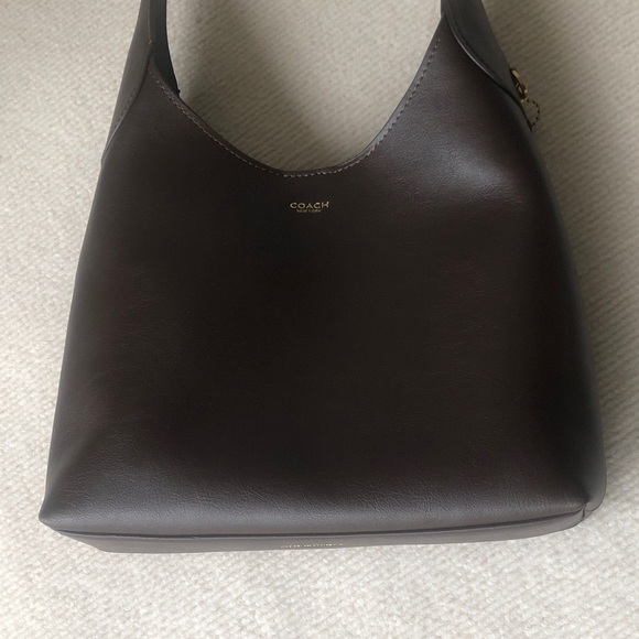 Coach Dark Brown Brooklyn 28 Shoulder Bag - Picture 4 of 4